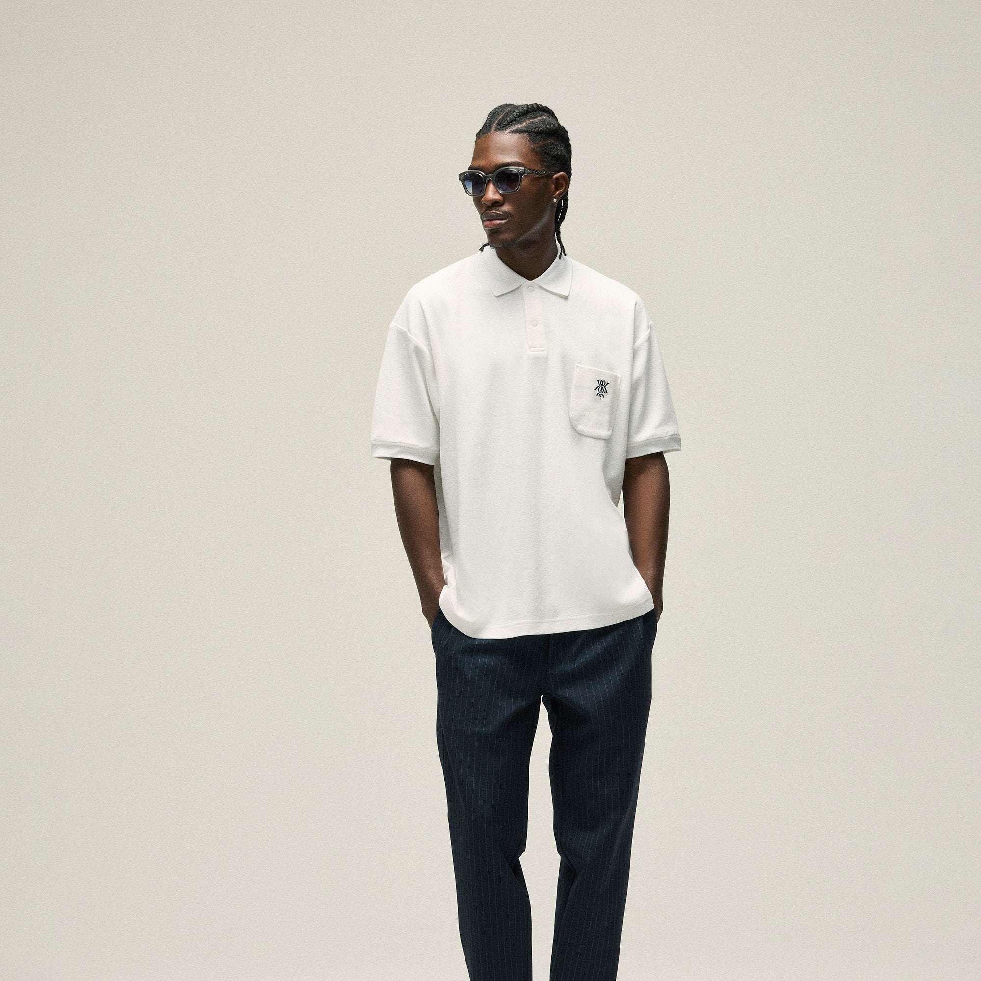 Kith Double Weave Chatham Pant - Nocturnal – Kith Europe