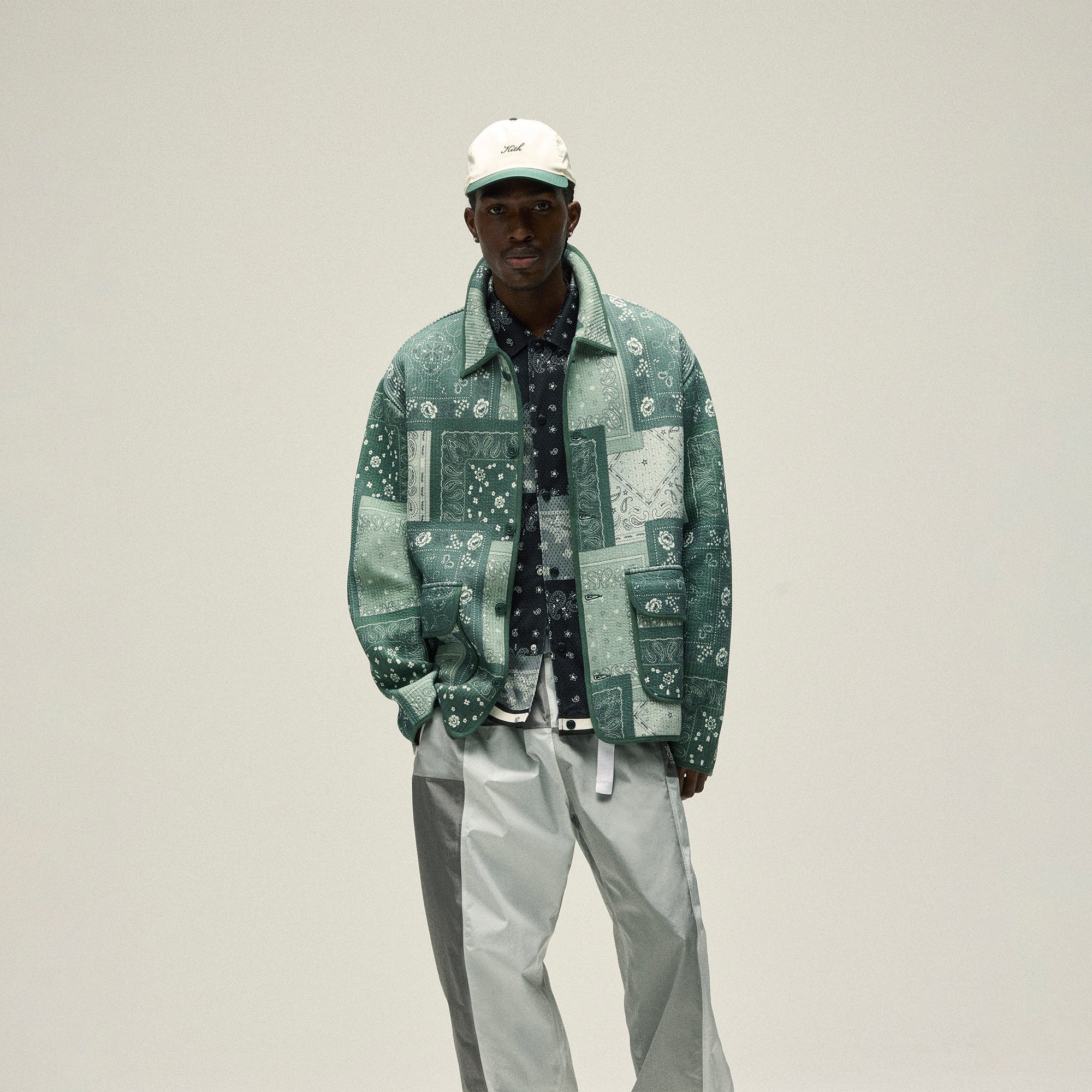 【KITH NYC】Kith Hayward キルティング ジャケット Kith Hayward Quilted Coaches Jacket - Vivarium – Kith Europe