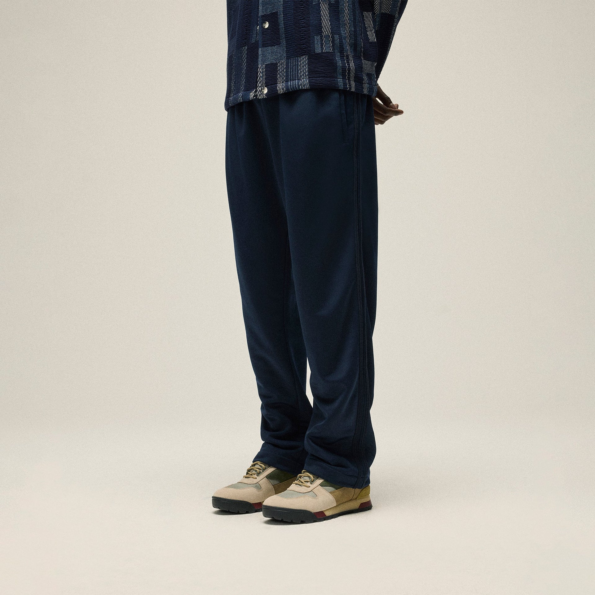 Kith Geometric Knit Coaches Jacket - Nocturnal