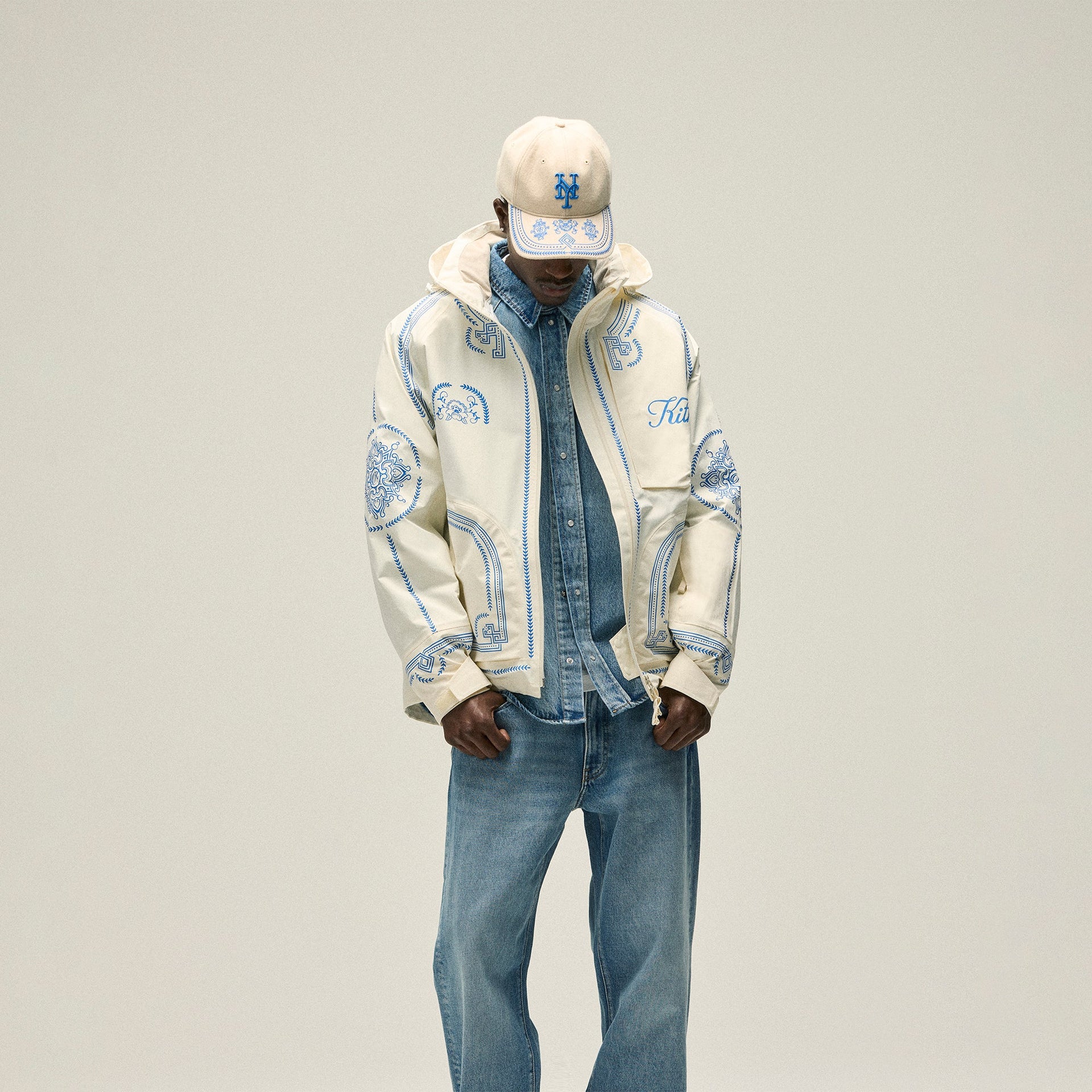 Kith Gabriel 3L Rain Jacket - Sandrift