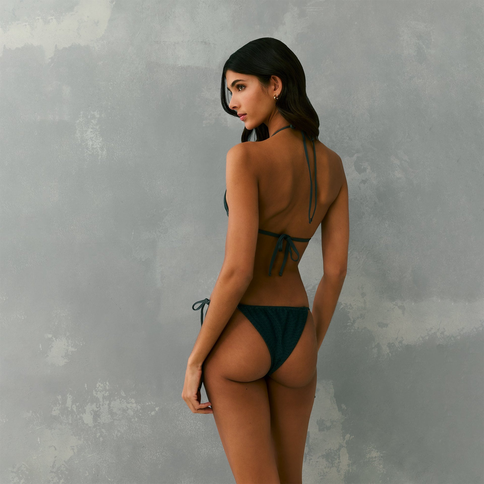 Kith Women Tova Monogram Wave Tie Bottom - Machine
