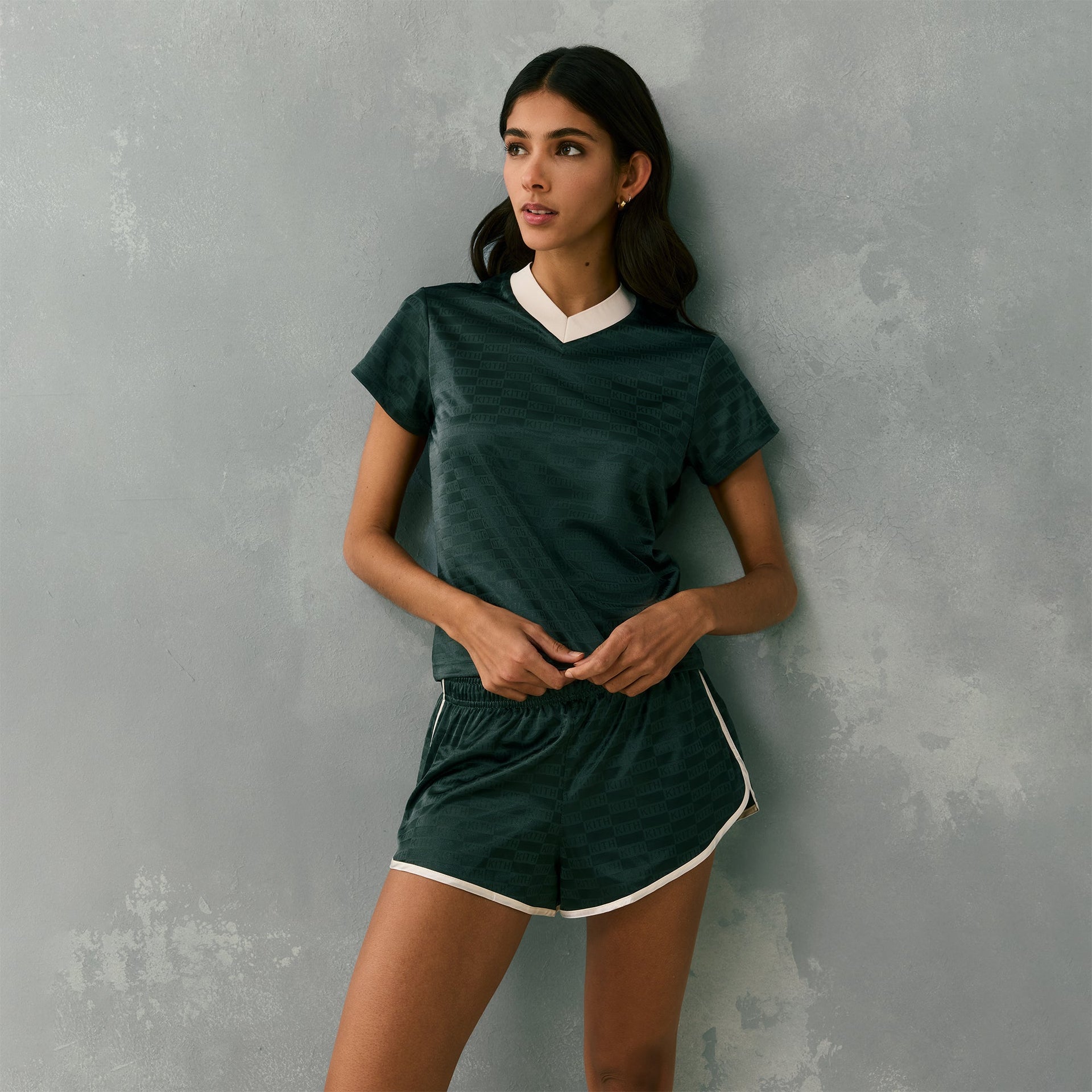 Kith Women Orsa Monogram Shorty - Machine
