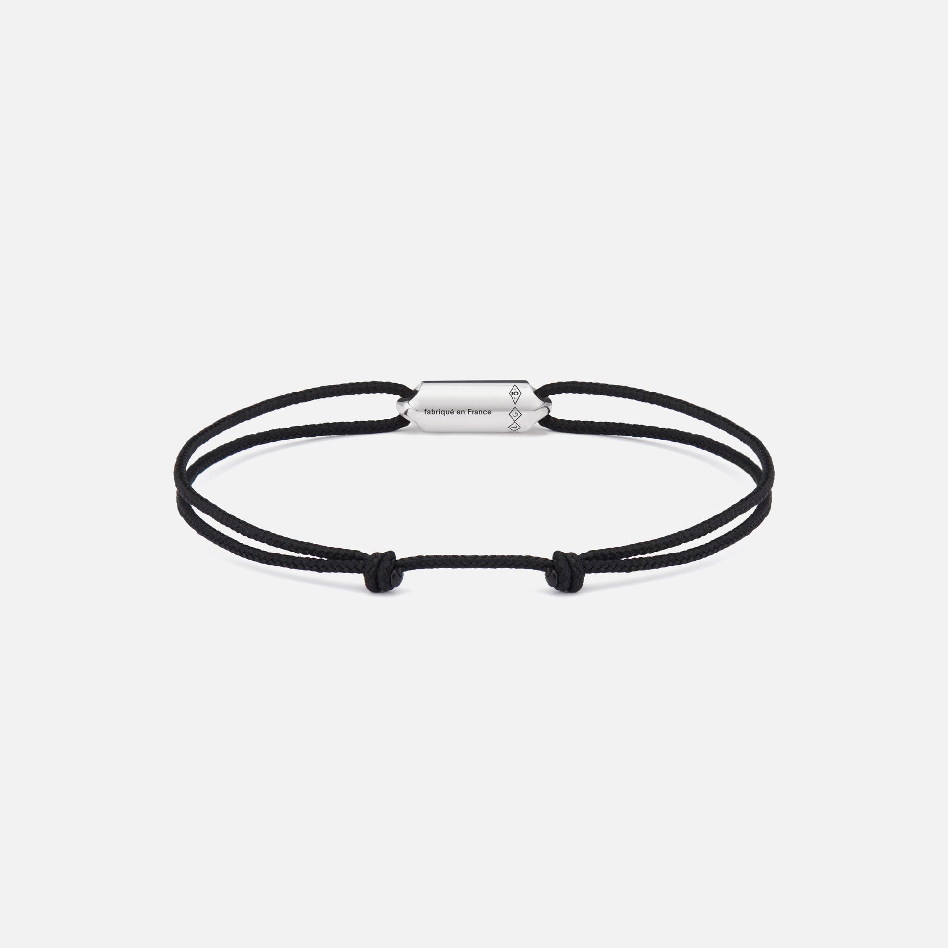 Le Gramme 3g Cord Bracelet - Sterling Silver