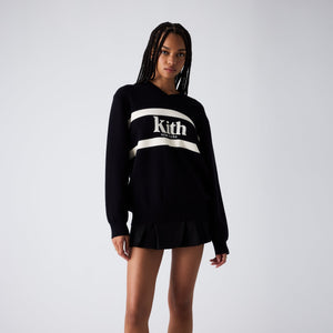 Kith Women Verone V-Neck Sweater - Black