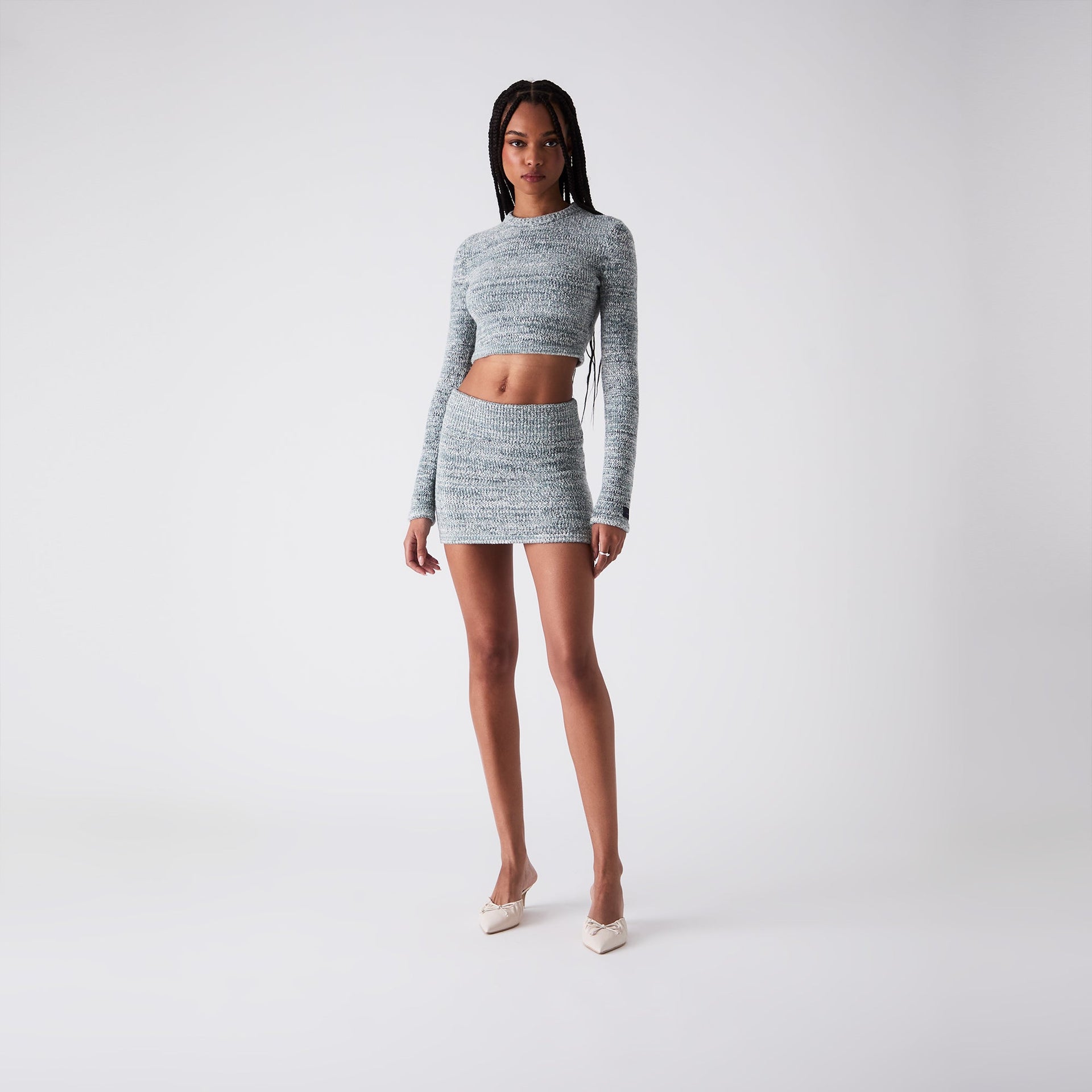 Kith Women Arys Chenille Mini Skirt - Darner