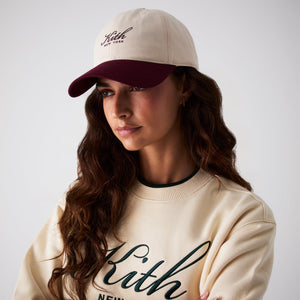 Kith Women Script New York Cap - Magma