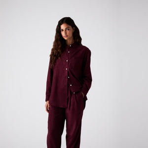 Kith Women Ora II Cord Shirt - Magma