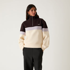 Kith Women Hunter Panelled Quarter Zip - Incognito