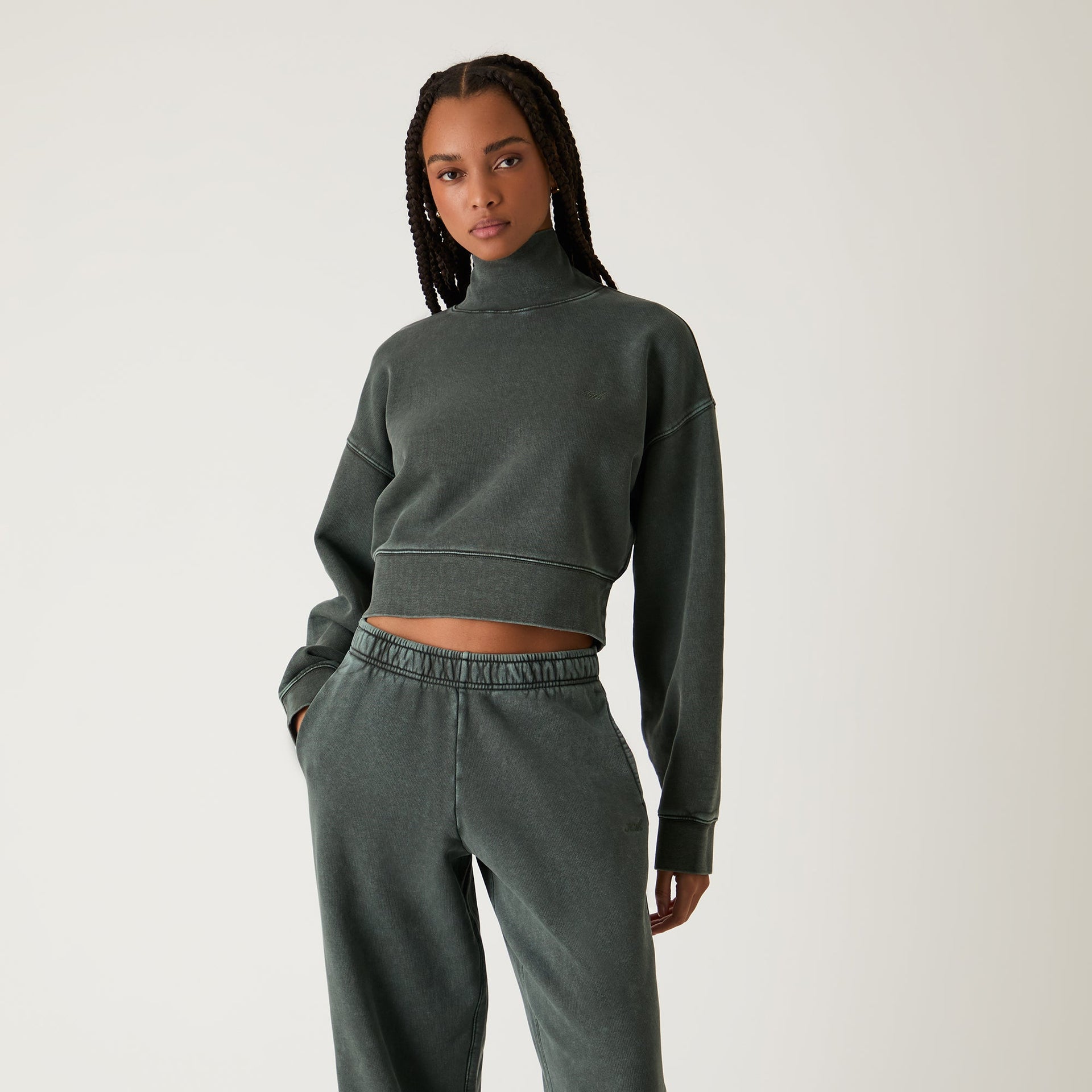 Kith Women Maryn Cropped Turtleneck - Machine