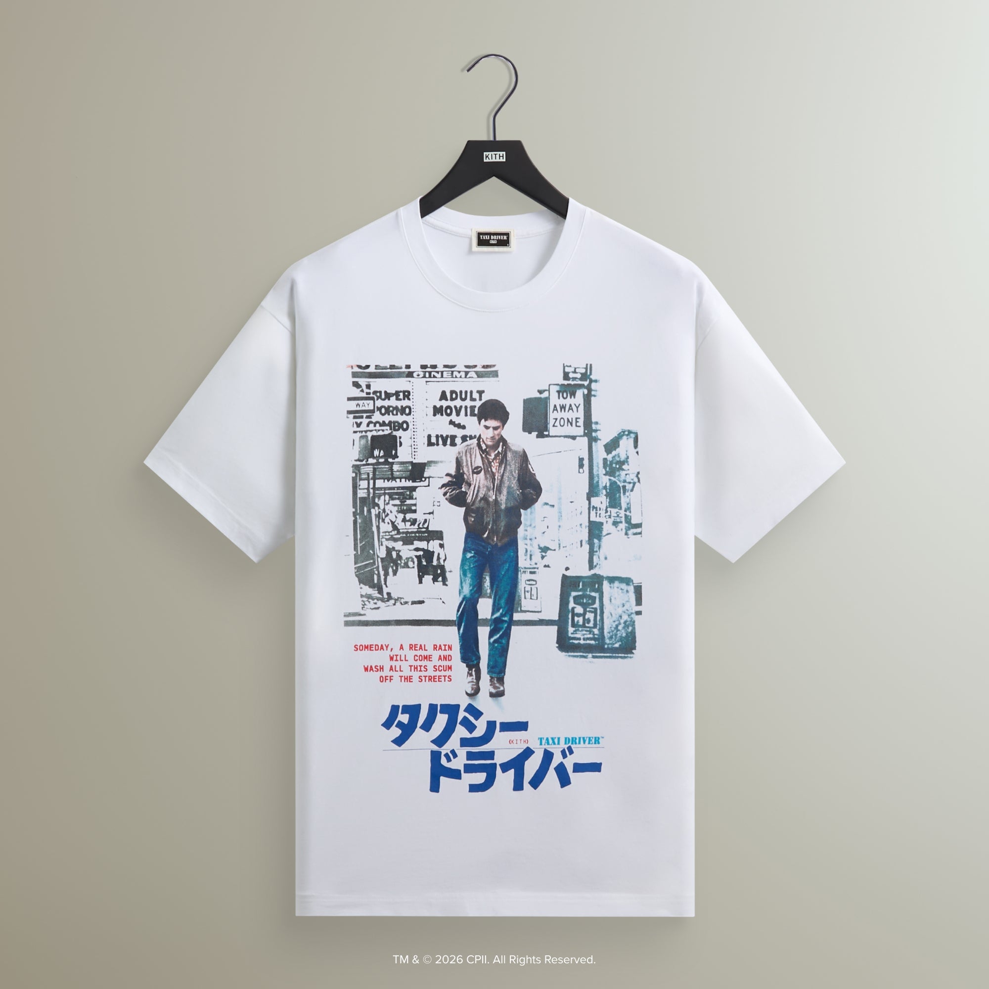 Kith for Taxi Driver Japanese Poster Standard Tee - White – Kith