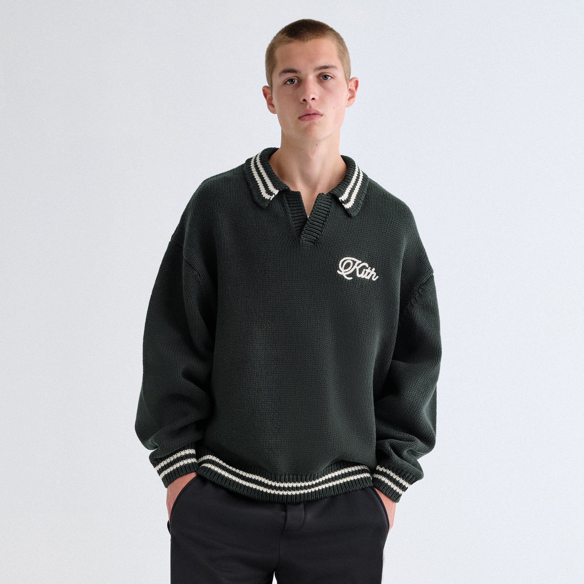Kith Double Weave Avery Bomber Jacket - Black – Kith Europe