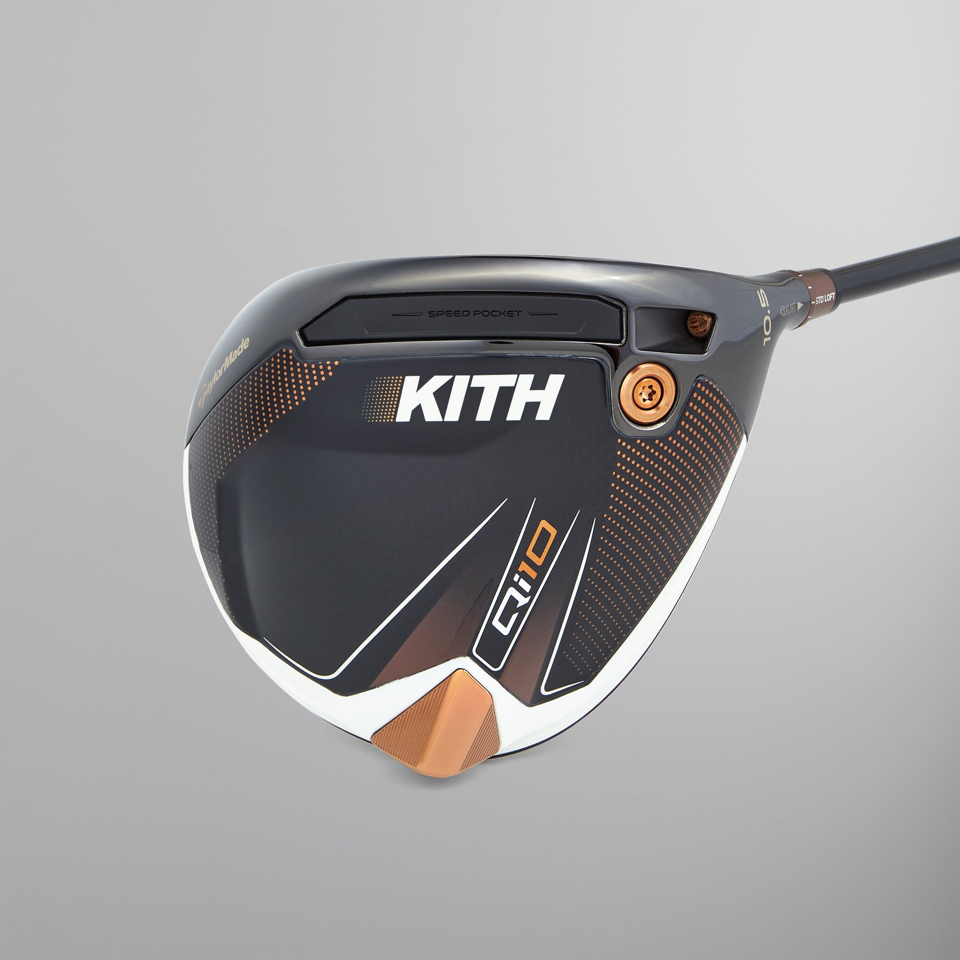 Kith for TaylorMade Qi10 Driver (10.5 Loft, Regular) - Black