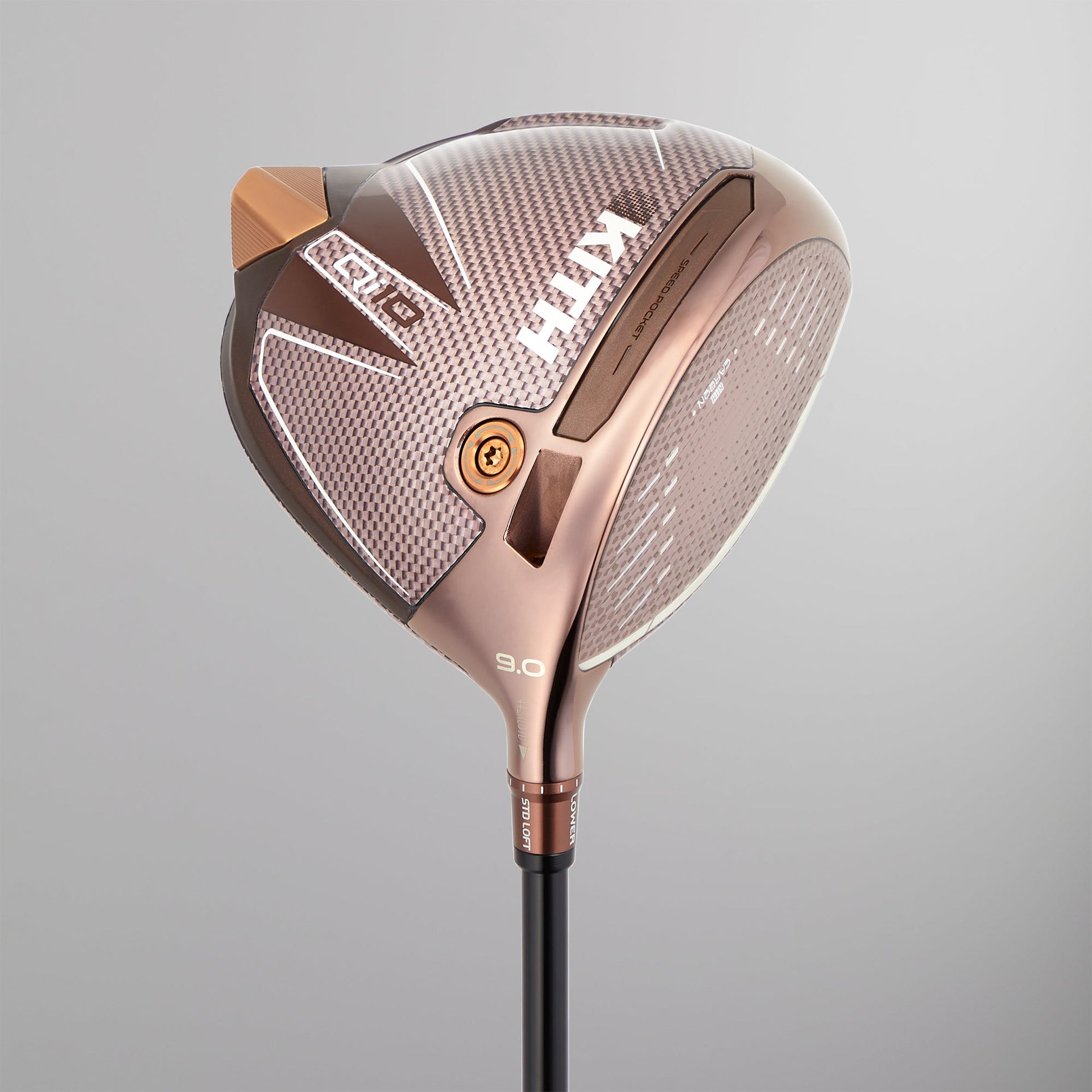 Kith for TaylorMade Qi10 Driver (9.0 Loft, Stiff) - Rose