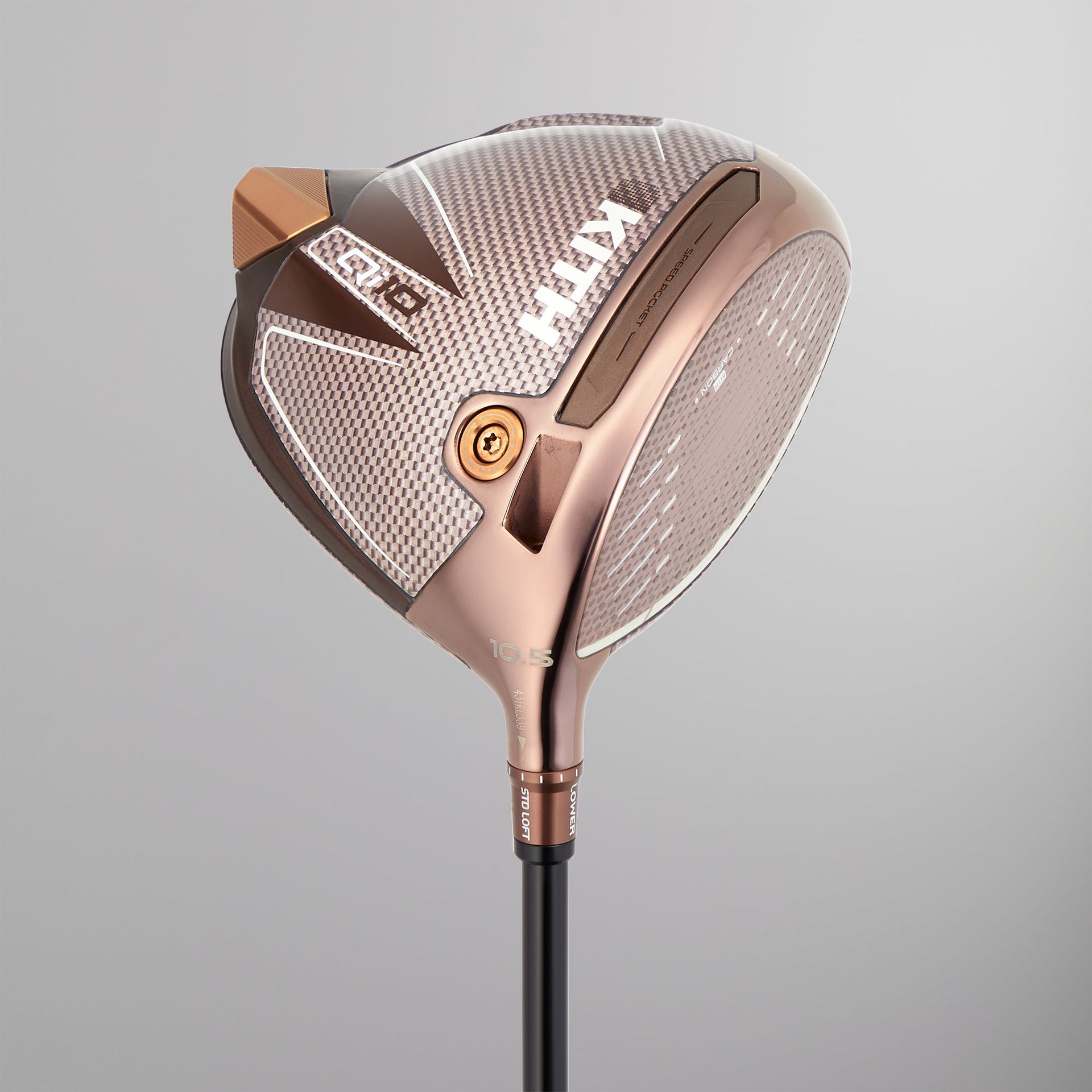 Kith for TaylorMade Qi10 Driver (10.5 Loft, Regular) - Rose