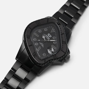 LAARVEE x MAD PARIS Limited Edition X2 Watch Set  - DLC Black / Brushed Steel