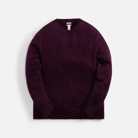Massimo Alba Alder Mohair Silk Sweater - Purple