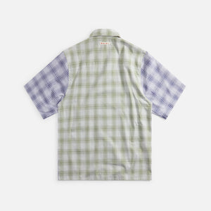 Marni Check Organic Cotton Poplin Shirt - Blumarine