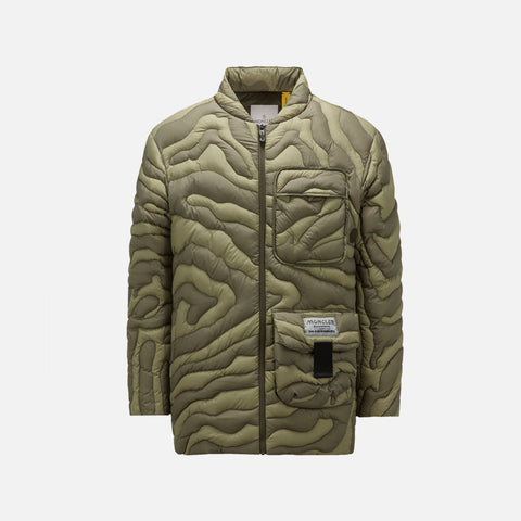 Moncler x Salehe Bembury Peano Jacket - Brown Beige Print