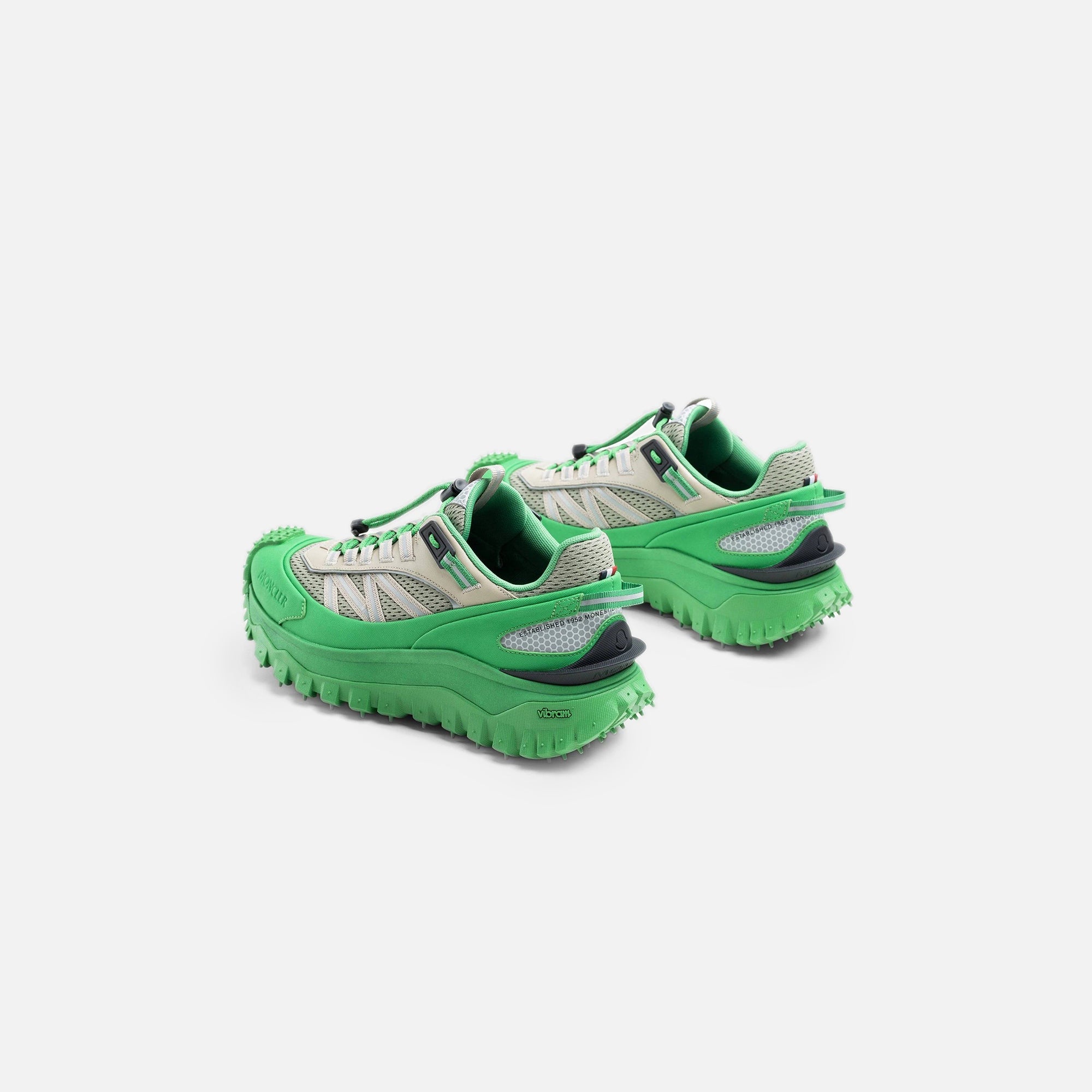 Moncler Trailgrip Low Top Sneakers - Green Taupe – Kith Europe
