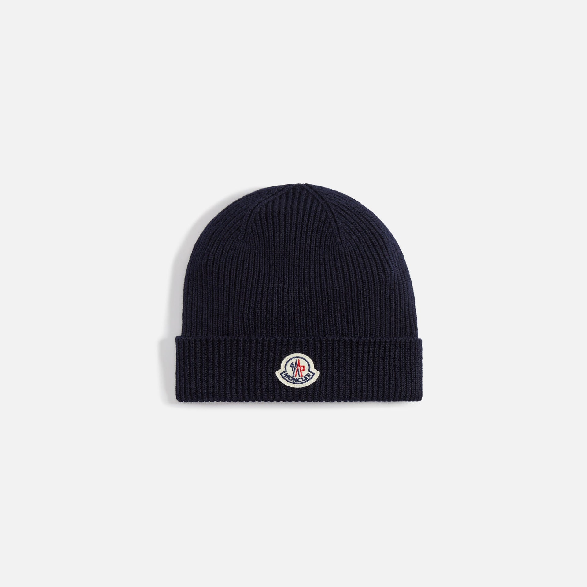 Moncler Wool Beanie - Navy