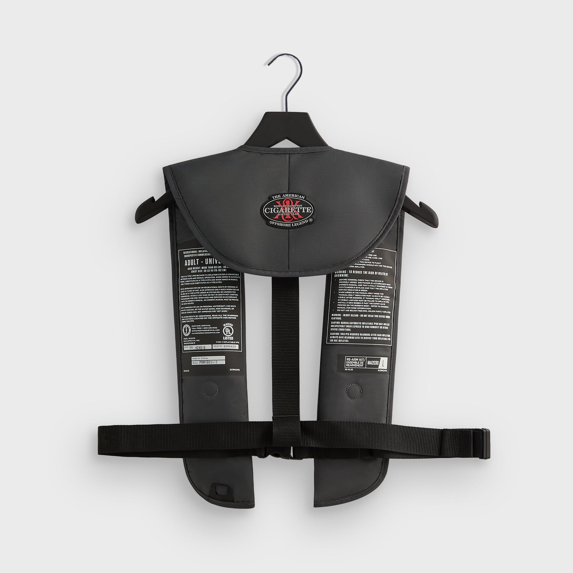 Kith & Cigarette Racing for Mustang Survival MIT 100 Convertible A/M Inflatable PFD