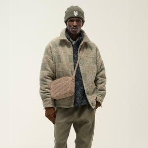 Kith Chenille Plaid Brixton Puffed Shirt Jacket - Palomino