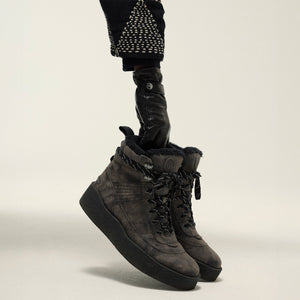 8th St by Ronnie Fieg for Clarks Originals Rushden Boot - Smoke Grey