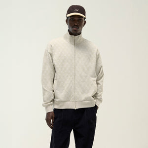 Kith Bonded Fleece Wyona Full Zip - Light Heather Grey PH