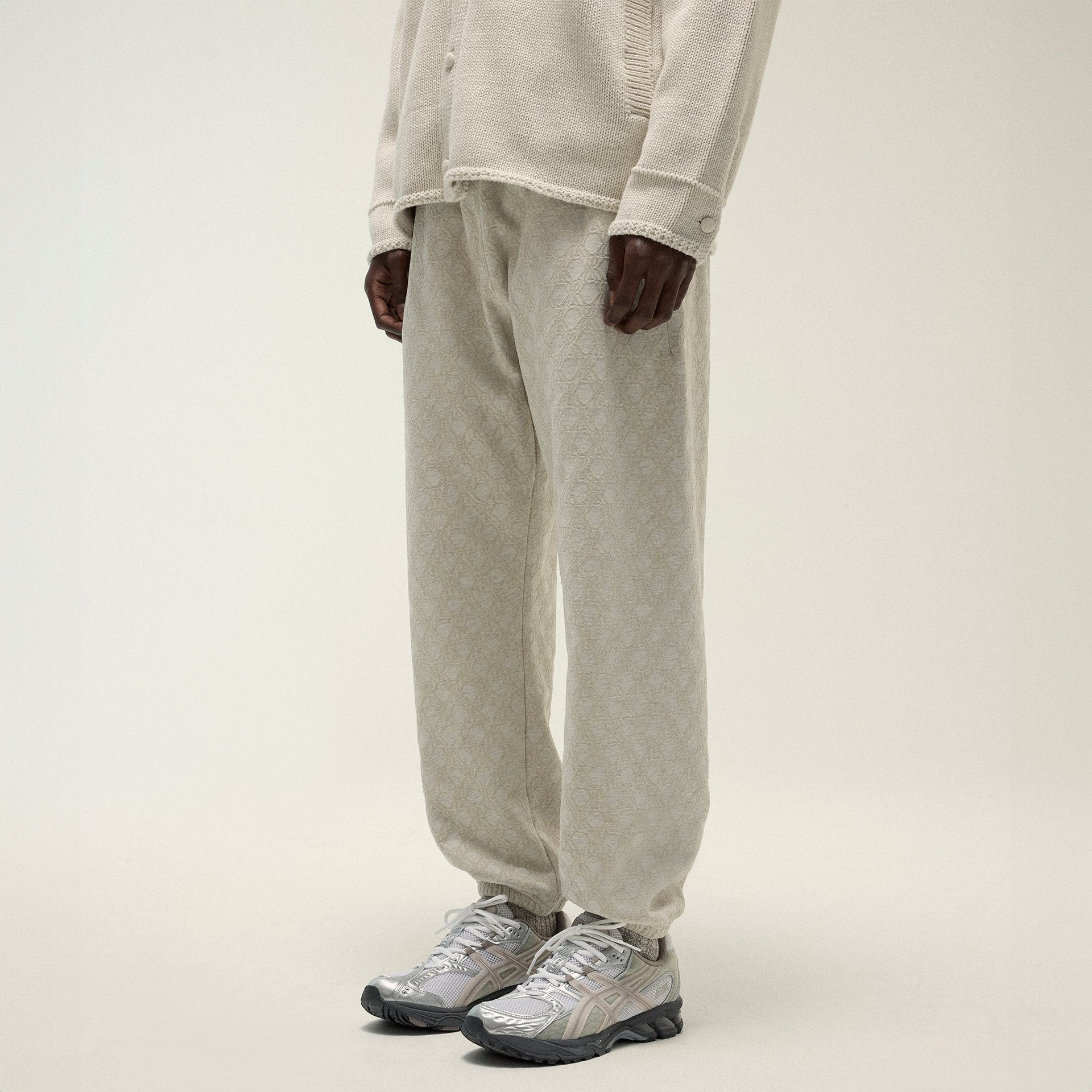 Kith Bonded Fleece Nelson Sweatpant - Sandy Heather