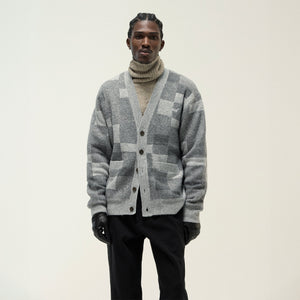 Kith Jean Check Cardigan - Tin