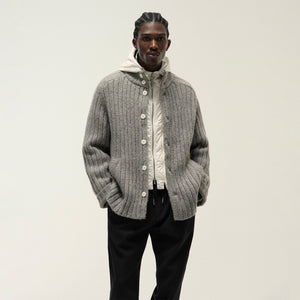 &Kin Knit Alvaro Jacket With Liner - Medium Heather Grey PH