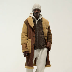 Kith Shearling Patchwork Becker Coat - Mesa PH