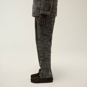 &Kin Tweed Kylan Pleated Trouser - Theory