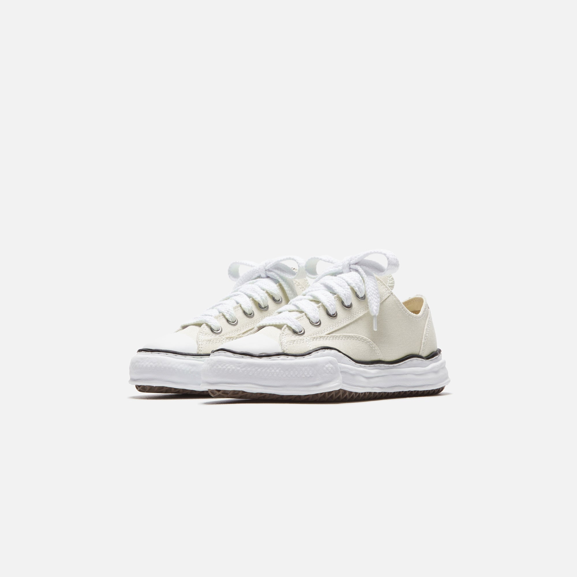靴 PETERSON OG Sole Canvas Low-top White Mihara Yasuhiro Peterson Low OG Sole Canvas - White – Kith