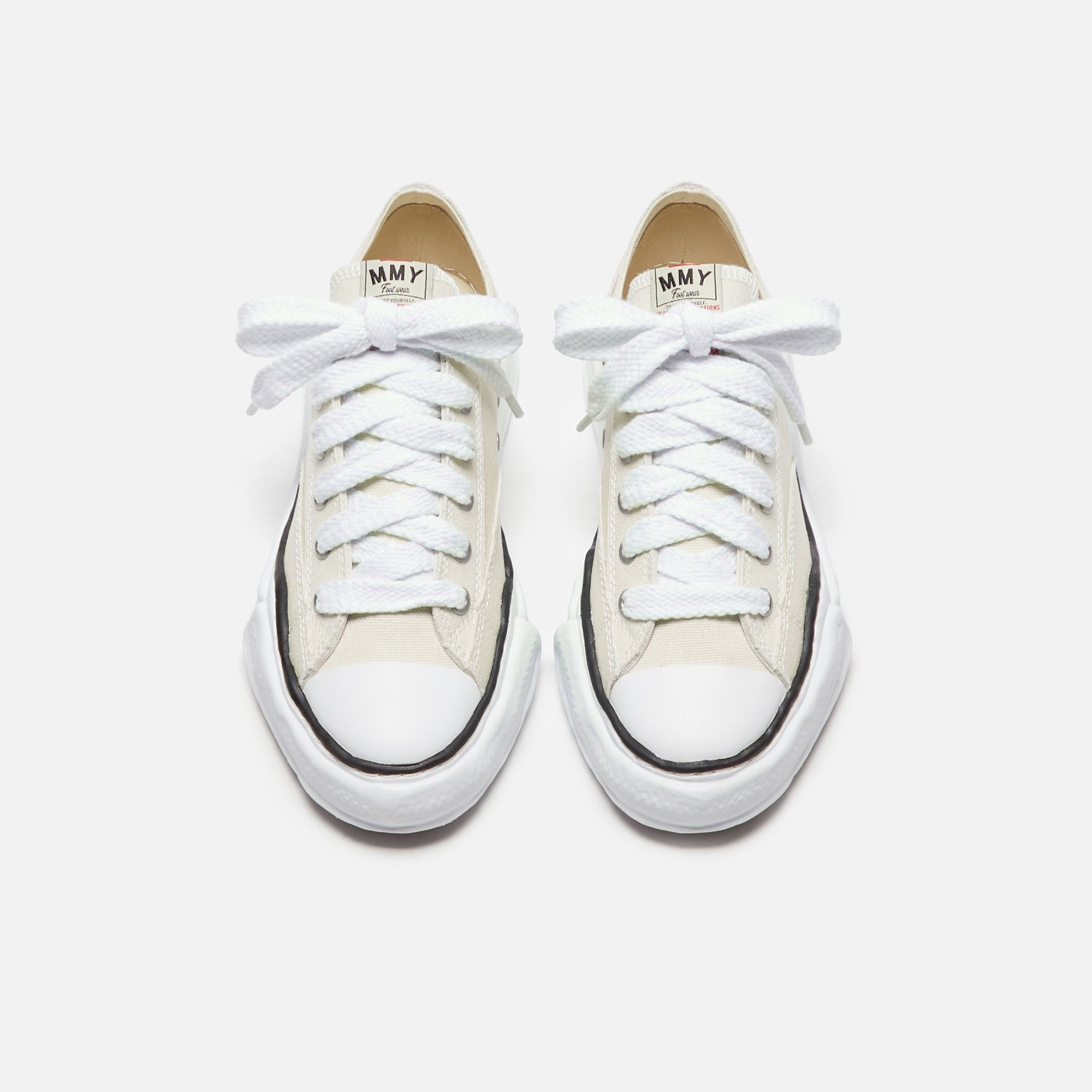 Mihara Yasuhiro Peterson Low OG Sole Canvas - White – Kith