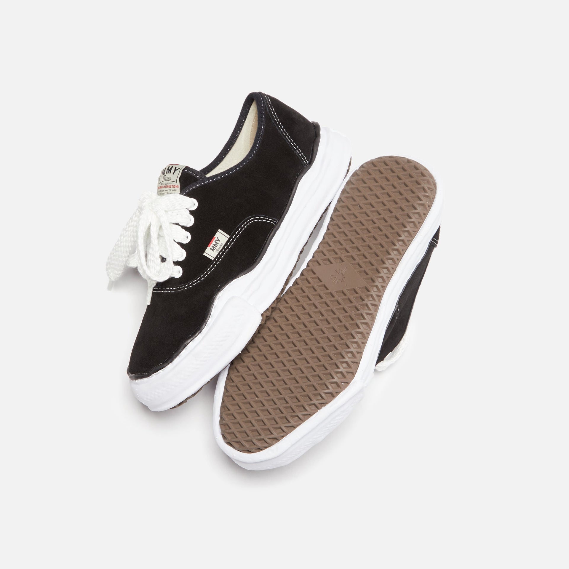 Mihara Yasuhiro Baker Low OG Sole - Suede Black