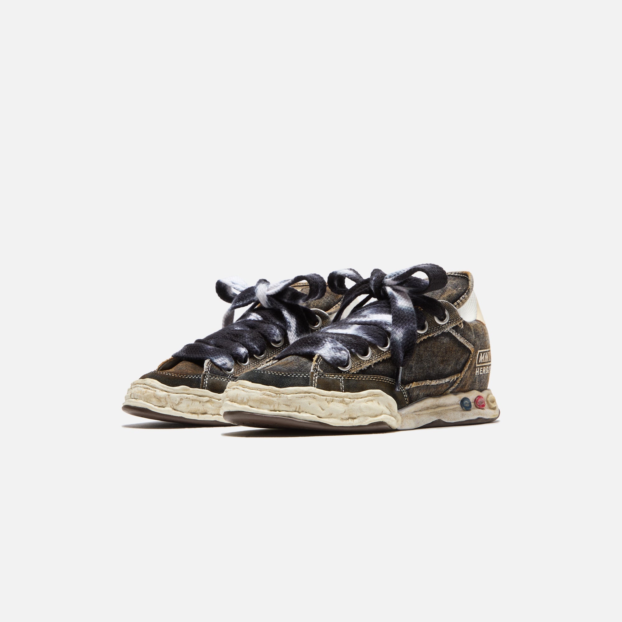 靴 miharayasuhiro harbie puffer 44 Maison Mihara Yasuhiro Denim Herbie Puffer in Black