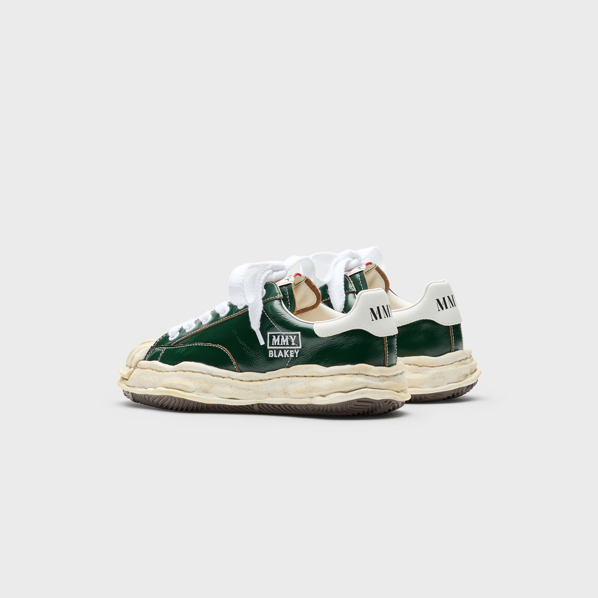 Mihara Yasuhiro Blakey Original Sole Wrinkled Leather Low Top