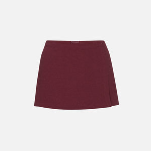 Miaou Micro Mini Skirt - Russet