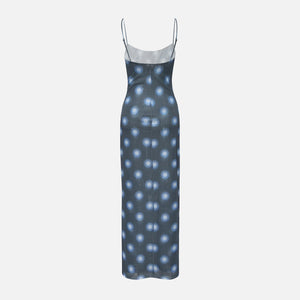 Miaou Thais Dress - Gradient Blue Dot