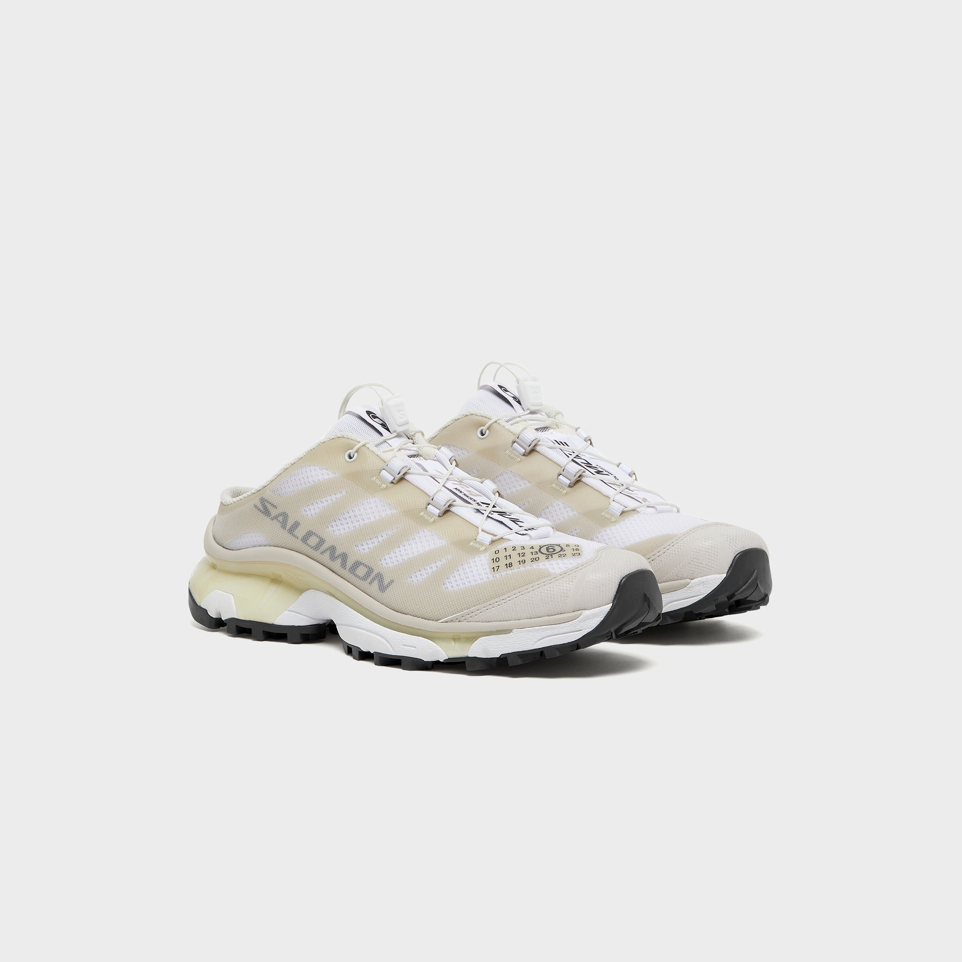 MM6 Maison Margiela x Salomon WMNS XT-4 Mule - White / Green Haze / Silver