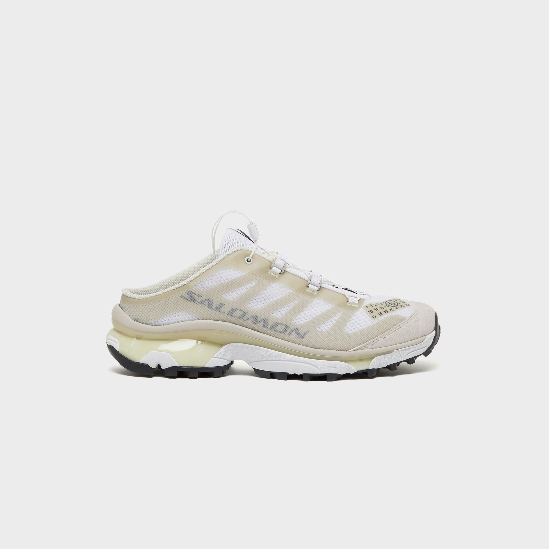 MM6 Maison Margiela x Salomon XT-4 Mule - White / Green Haze / Silver