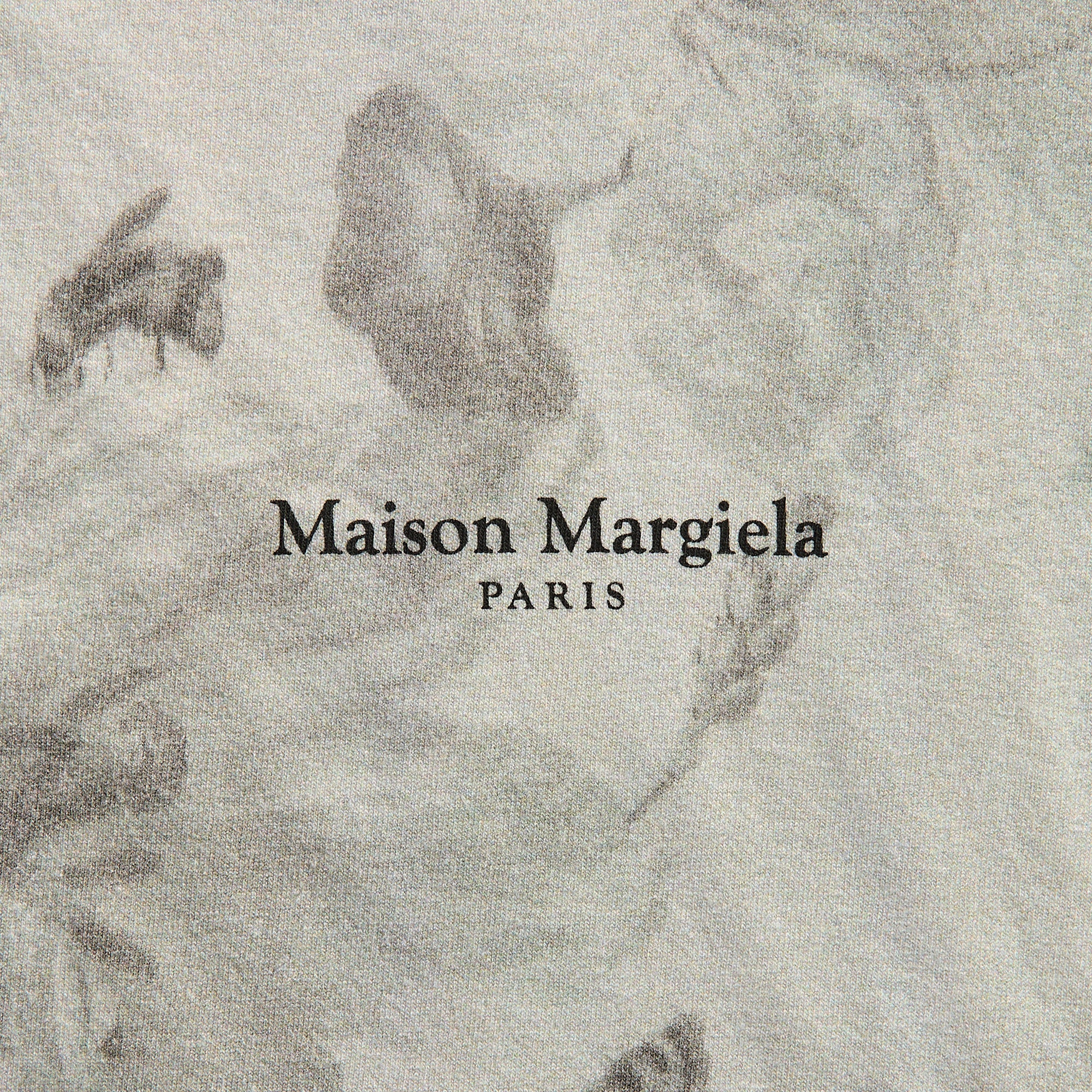 Maison Margiela All-Over Flowers Printed Cotton Tee - Beige – Kith