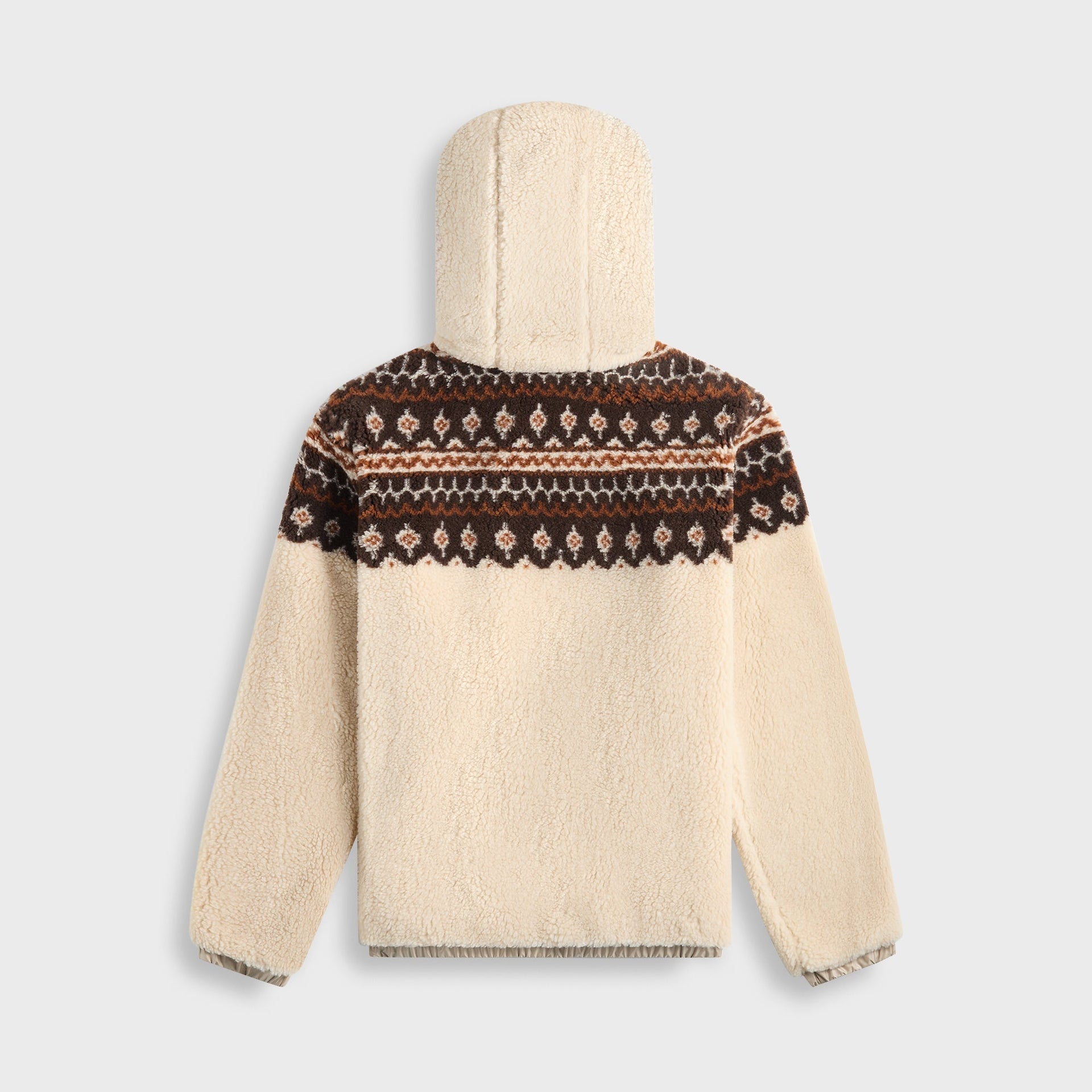 Moncler Zip Up Cardigan in Tan