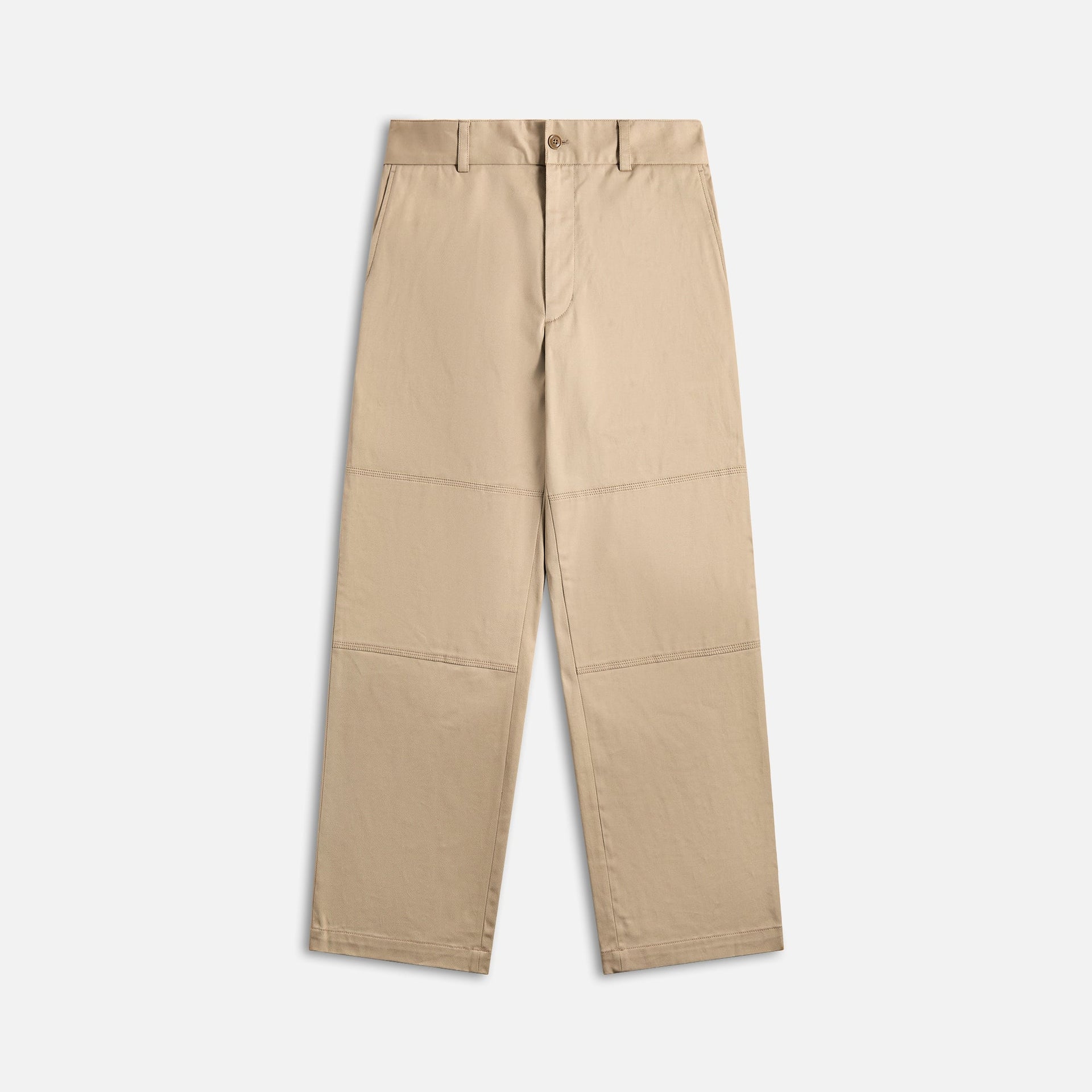 Moncler Gabardine Cotton Stretch Trouser - Khaki