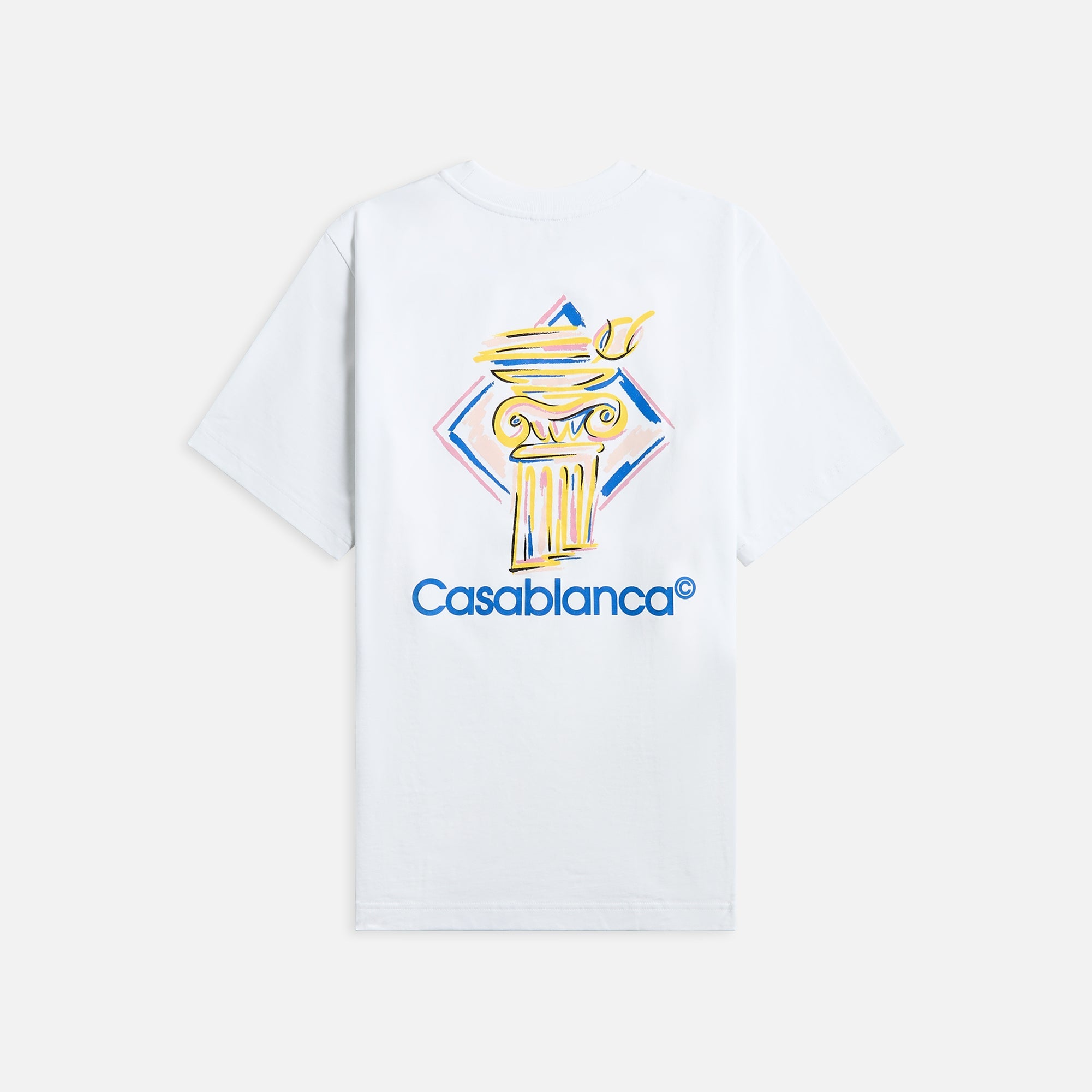 ★Casablanca★ ピンク Diamond Column Tシャツ Casablanca Diamond Column T-shirt | italist
