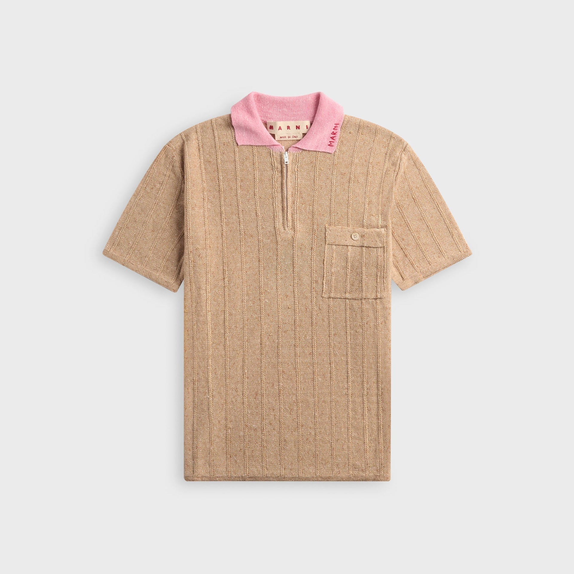 Marni Polo Neck Shirt - Dune