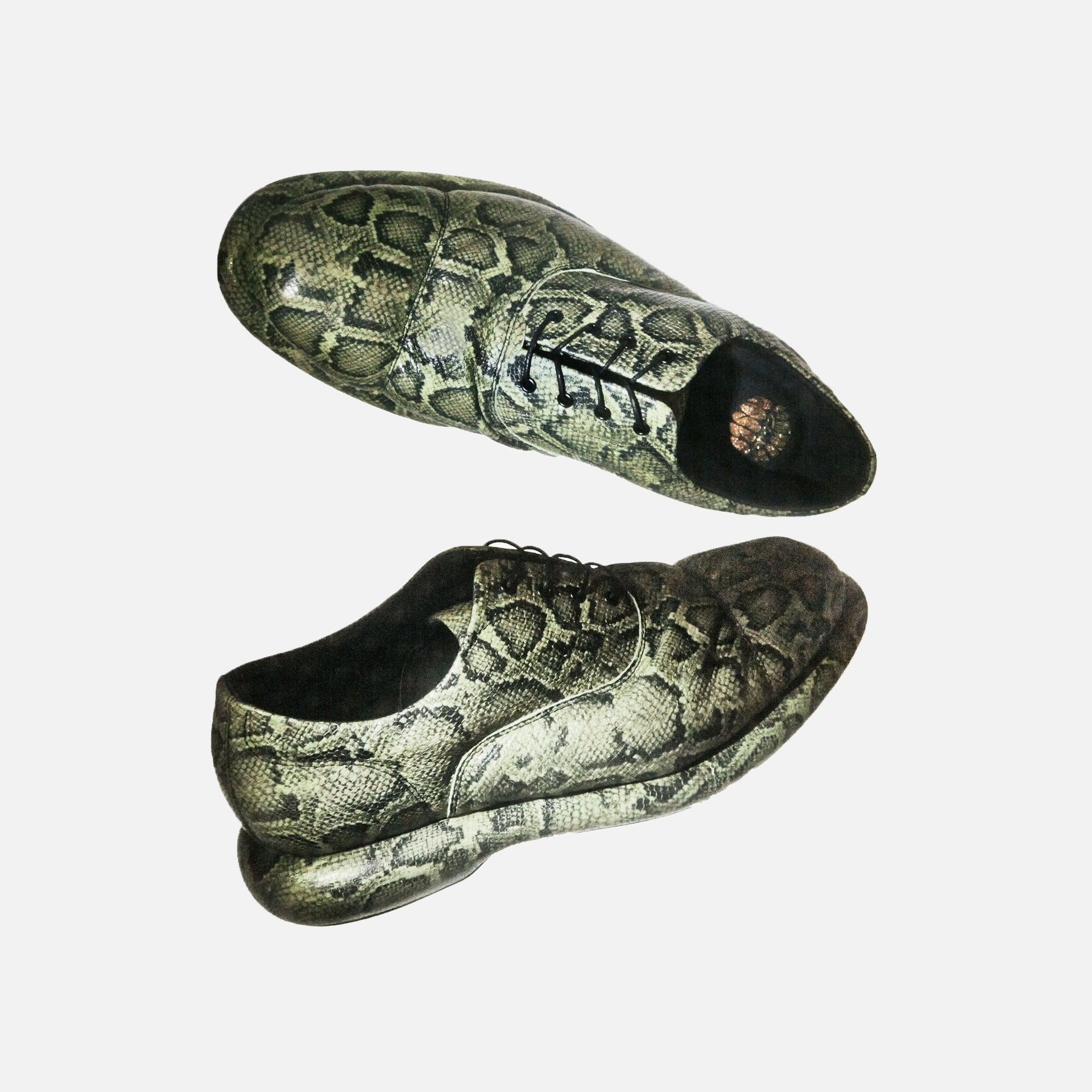 Clarks x Martine Rose The Oxford 1 - Green Snake