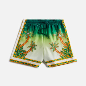 Casablanca Silk Shorts With Drawstrings - Joyaux D'Afrique