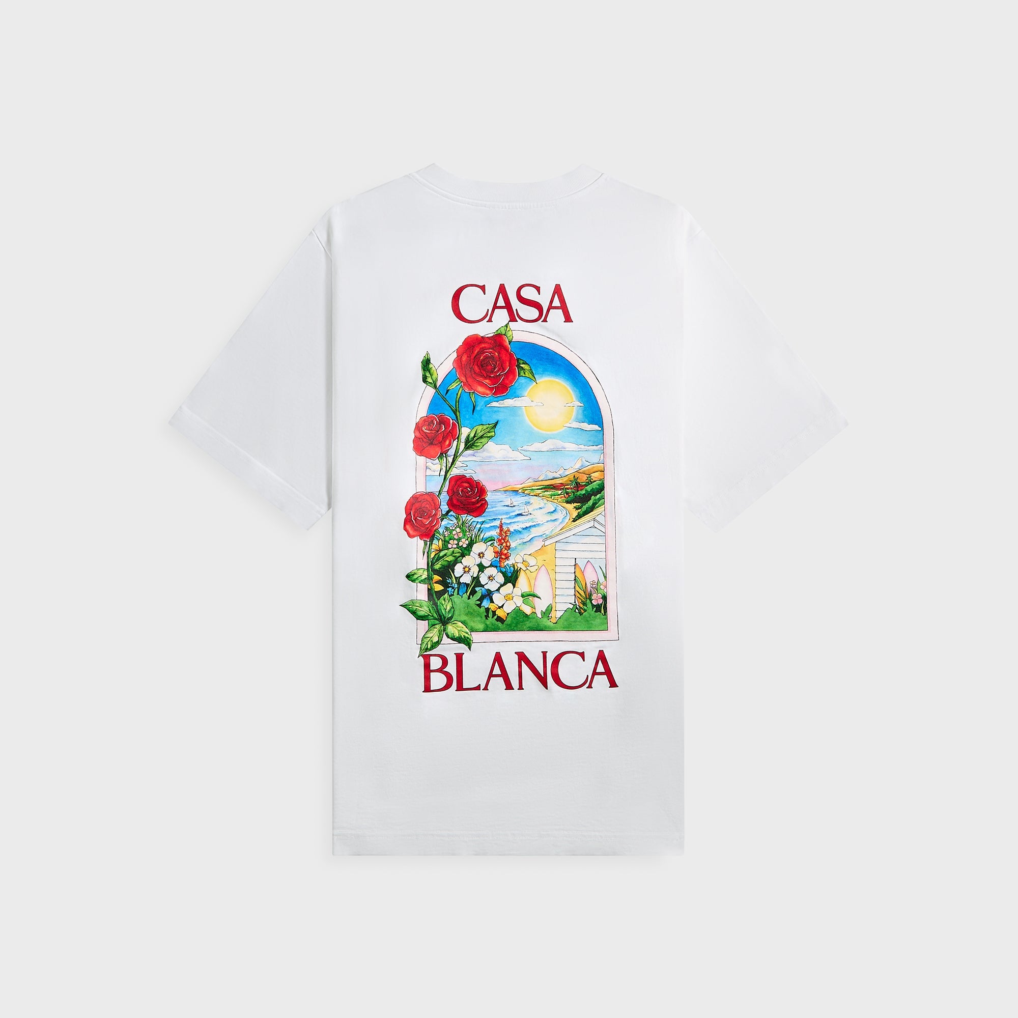 Casablanca La Days Printed Tee - White – Kith Europe